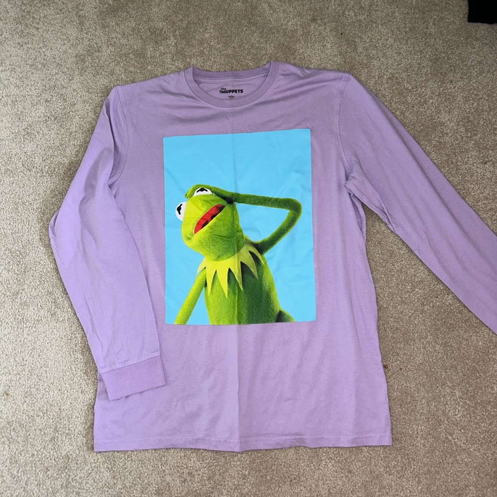 Muppets’ Kermit the Frog graphic tee, new condition, never worn